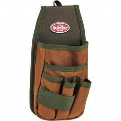 Bucket Boss - 5 Pocket General Purpose Holster - Polyester, Brown & Green - Americas Tooling