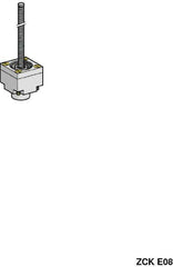 Telemecanique Sensors - 3.7 Inch Long, Limit Switch Head - For Use with ZCK Limit Switches - Americas Tooling