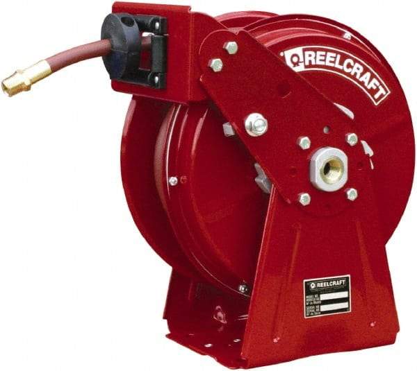 Reelcraft - 35' Spring Retractable Hose Reel - 300 psi, Hose Included - Americas Tooling