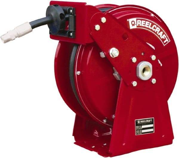 Reelcraft - 35' Spring Retractable Hose Reel - 3,250 psi, Hose Included - Americas Tooling