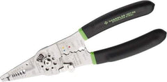 Greenlee - 18 AWG Solid, 20 AWG Stranded Max Capacity Wire Stripper/Crimper - 9" OAL, Cushion Grip Handle - Americas Tooling