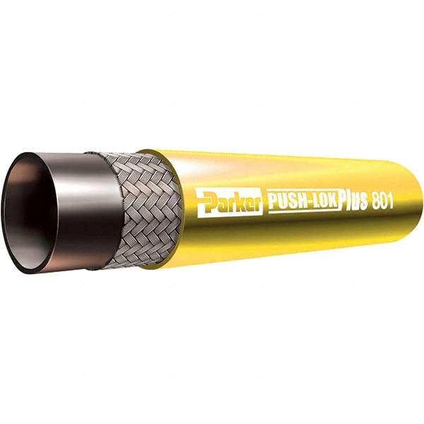 Parker - 3/8" ID x 0.63" OD CTL Push-on Air Hose - 350 Working psi, -40 to 257°F, Blue - Americas Tooling