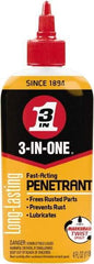 3-IN-ONE - 4 oz Bottle Synthetic Penetrant/Lubricant - Brown, 500°F Max - Americas Tooling