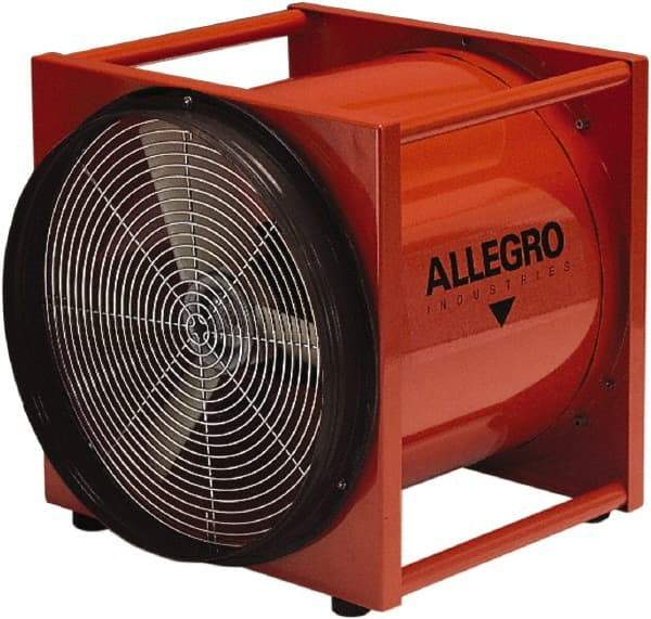 Allegro - 16" Inlet, Electric AC Axial Blower - 1.5 hp, 4,839 CFM (Free Air), Explosion Proof, 230 Max Voltage Rating - Americas Tooling