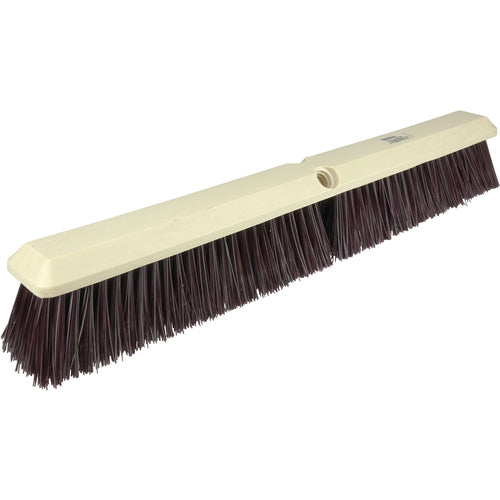 18″ - Maroon Heavy Perma Sweep Broom Without Handle - Americas Tooling