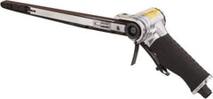 Value Collection - 1/2 x 24 Inch, 20,000 RPM Air Belt Sander - 0.45 Hp, 4 CFM Air Consumption, Rear Exhaust - Americas Tooling