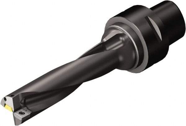 Sandvik Coromant - 127mm Max Drill Depth, 4xD, 31.75mm Diam, Indexable Insert Drill - C6 Coromant Shank - Americas Tooling