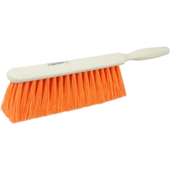 9″ - Orange Synthetic Counter Dusters / Oil / Water Resistant Industrial Hand Brush - Americas Tooling