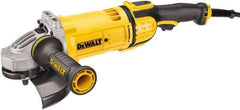 DeWALT - 7" Wheel Diam, 8,500 RPM, Corded Angle & Disc Grinder - 5/8-11 Spindle, 120 Volts - Americas Tooling