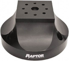 Raptor Workholding - 11.95" Jaw Width, 6" High Riser - For Use with 4 & 5 Axis Workholding Systems - Americas Tooling