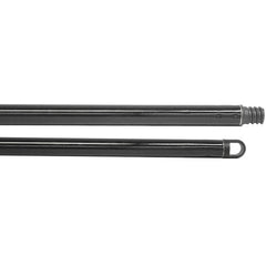 48″ Metal Handle, Threaded, 3/4″ Diameter, Black - Americas Tooling