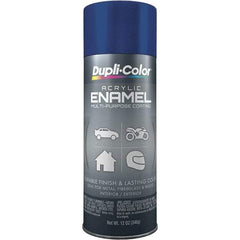 Dupli-Color - Royal Blue, Gloss, Acrylic Enamel Spray Paint - 12 to 14 Sq Ft per Can, 12 oz Container - Americas Tooling