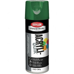 Krylon - Emerald Green, 12 oz Net Fill, Gloss, Aerosol Spray Paint - 15 to 20 Sq Ft per Can, 16 oz Container - Americas Tooling