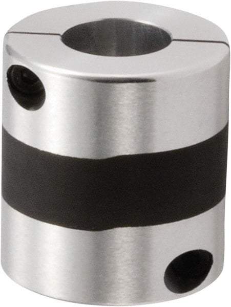 NBK - 5mm Bore, Servo Motor Flexible Coupling - 15mm OD, 23mm OAL, Aluminum Alloy, Clamp Style - Americas Tooling