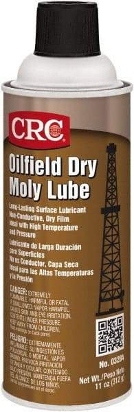 CRC - 16 oz Aerosol Can Molybdenum Disulfide Spray Lubricant - 650°F Max - Americas Tooling