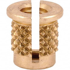 E-Z LOK - Press Fit Threaded Inserts Type: Flanged For Material Type: Plastic - Americas Tooling