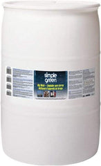 Simple Green - 55 Gal Drum Cleaner/Degreaser - Liquid, Alkaline, Unscented - Americas Tooling