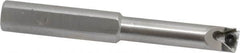 Hertel - 0.438" Min Bore Diam, 3-3/4" OAL, 1/2" Shank Diam, HBBQ Indexable Boring Bar - 1-7/8" Max Bore Depth, TPC.. Insert, Screw Holding Method - Americas Tooling