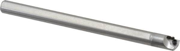 Hertel - 0.415" Min Bore Diam, 5" OAL, 3/8" Shank Diam, HBBQ Indexable Boring Bar - 1-1/2" Max Bore Depth, WPGT Insert, Screw Holding Method - Americas Tooling