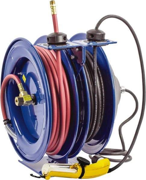 CoxReels - 50' Spring Retractable Hose Reel - 300 psi, Hose Included - Americas Tooling