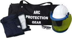 PRO-SAFE - Size XL, 4 HRC, Arc Flash Clothing Kit - 43 cal per Sq cm, Hard Cap Protection - Americas Tooling