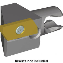 Kennametal - Right Hand Cut, Size KM16, KPJ15ER.. Insert Compatiblity, Modular Turning & Profiling Cutting Unit Head - 10mm Ctr to Cutting Edge, 20mm Head Length, Series KM Micro & Kenna Precision - Americas Tooling