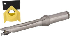 Kennametal - 13.1 to 13.49mm Diam, 5xD, 67.56mm Max Depth, 15.88mm Shank Diam, 3.41" Flute, 139.95mm OAL, Replaceable Tip Drill - P Seat Size, KTIP Toolholder, Series KenTIP - Americas Tooling