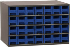 Akro-Mils - 28 Drawer, Small Parts Cabinet - 11" Deep x 17" Wide x 11" High - Americas Tooling