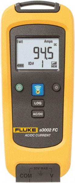 Fluke - FLK-A3002 FC, CAT IV, CAT III, Digital True RMS Wireless Clamp Meter with Clamp On Jaws - 600 AC Amps, 1000 DC Amps, Measures Current - Americas Tooling