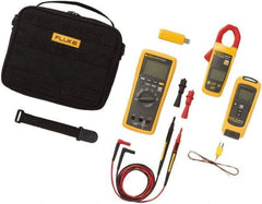 Fluke - 7 Piece, FC Series Wireless Multimeter Kit - 1,000 Volt Max, LCD Display - Americas Tooling