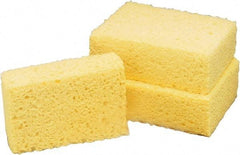 Ability One - 5-3/4" Long x 1-3/4" Wide x 1" Thick Scouring Sponge - Non-Abrasive, Tan - Americas Tooling