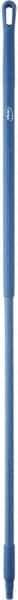 Vikan - 59 x 1-1/4" Fiberglass Squeegee Handle - European Threaded Connection, Blue - Americas Tooling