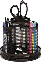 Rolodex - Black Desk Top Organizer - Mesh Metal - Americas Tooling