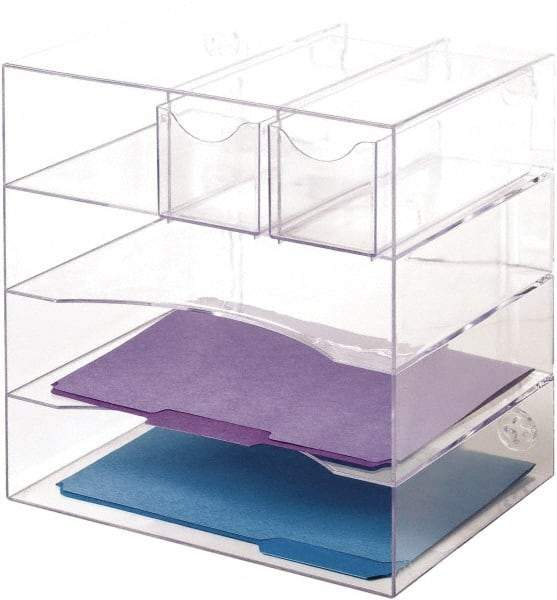 Rubbermaid - Clear Document Organizer - Plastic - Americas Tooling