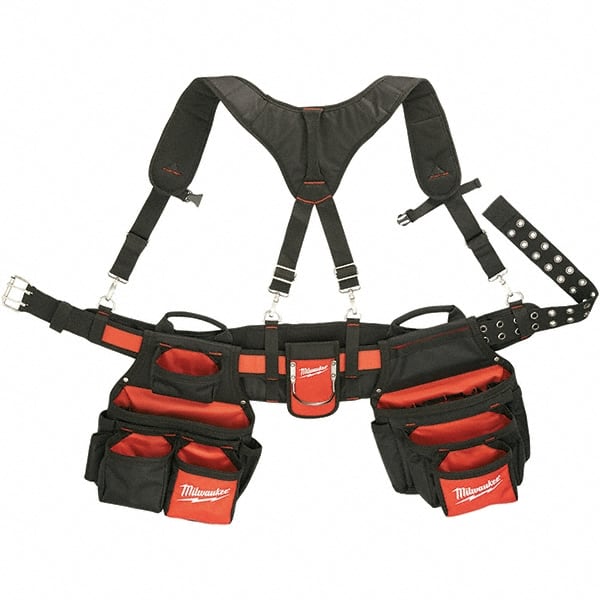 Milwaukee Tool - Tool Aprons & Tool Belts Tool Type: Tool Rig Minimum Waist Size: 30 - Americas Tooling