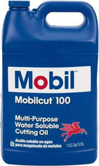 Mobil - Mobilcut, 1 Gal Bottle Cutting Fluid - Water Soluble - Americas Tooling