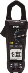 FLIR - CM83-NIST, CAT IV, Digital True RMS Wireless Clamp Meter with 1.45" Clamp On Jaws - 1000 VAC/VDC, 600 AC/DC Amps, Measures Voltage, Capacitance, Current, Frequency, Resistance - Americas Tooling