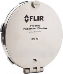 FLIR - 95mm (3.74\x94) Diam, Infrared Viewing Window - 2mm (0.08") Thickness, Use with Thermal Imagers - Americas Tooling