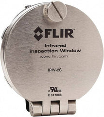 FLIR - 50mm (1.97\x94) Diam, Infrared Viewing Window - 2mm (0.08") Thickness, Use with Thermal Imagers - Americas Tooling