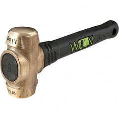 Wilton - Non-Sparking Hammers Tool Type: Brass Hammer Head Material: Brass - Americas Tooling