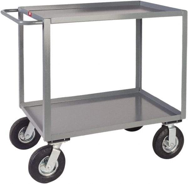 Jamco - 1,200 Lb Capacity, 24" Wide x 36" Long x 39" High Heavy Duty Service Cart - 2 Shelf, Steel - Americas Tooling