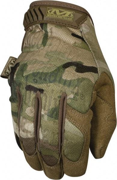 Mechanix Wear - Size 2XL (12) Synthetic Leather General Protection Work Gloves - For General Purpose, Uncoated, Hook & Loop Cuff, Full Fingered, Camouflage, Paired - Americas Tooling