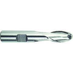 5/16" Dia. - 2-1/2" OAL - HSS-TiN - Ball Nose SE EM - 2 FL - Americas Tooling