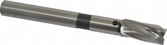 Cleveland - 19/32" Diam, 1/2" Shank, Diam, 3 Flutes, Straight Shank, Interchangeable Pilot Counterbore - Americas Tooling