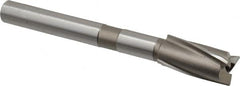 Cleveland - 23/32" Diam, 1/2" Shank, Diam, 3 Flutes, Straight Shank, Interchangeable Pilot Counterbore - Americas Tooling