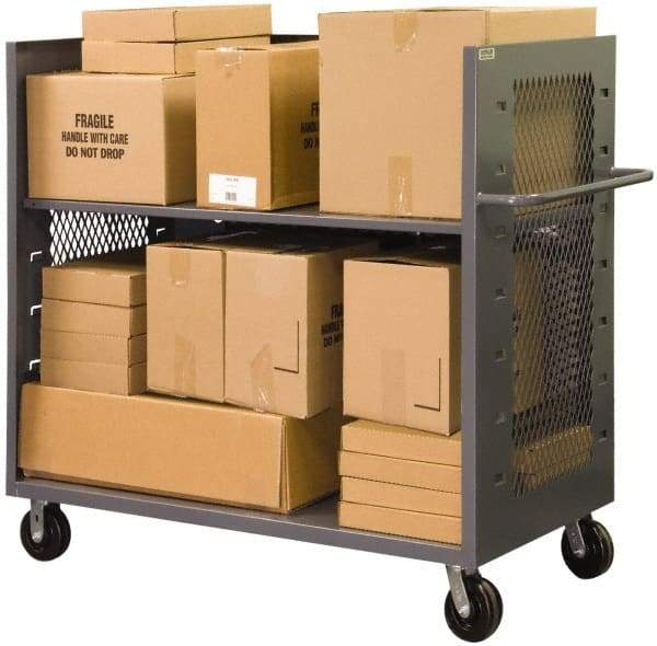 Durham - 2,000 Lb Capacity, 1 Shelf, Stock Truck - 36" Long x 36-1/2" Wide x 56-7/16" High - Americas Tooling