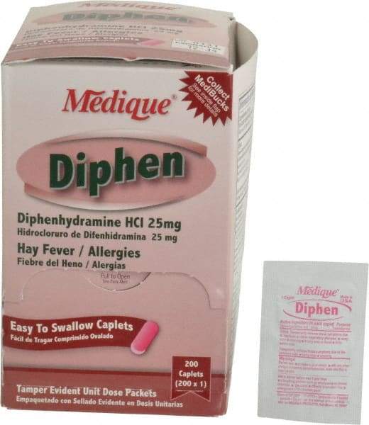 Medique - Diphen Tablets - Cold & Allergy Relief - Americas Tooling