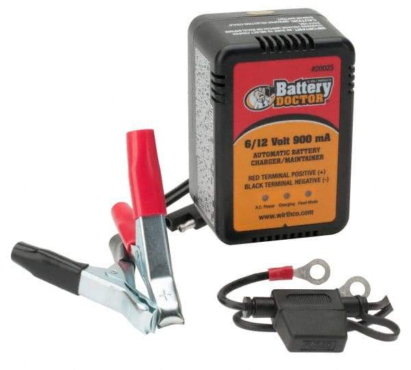 Battery Doctor - 6/12 Volt Automatic Charger/Maintainer - 900 mA - Americas Tooling