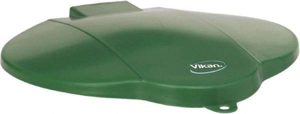 Vikan - 3 Gal Polypropylene Pail Lid - Green, For Use with 5687 - Americas Tooling