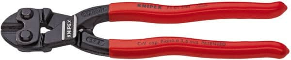 Knipex - 8" OAL, 13/64" Capacity, Bolt Cutter Pliers - Wire Cutter Pliers - Americas Tooling